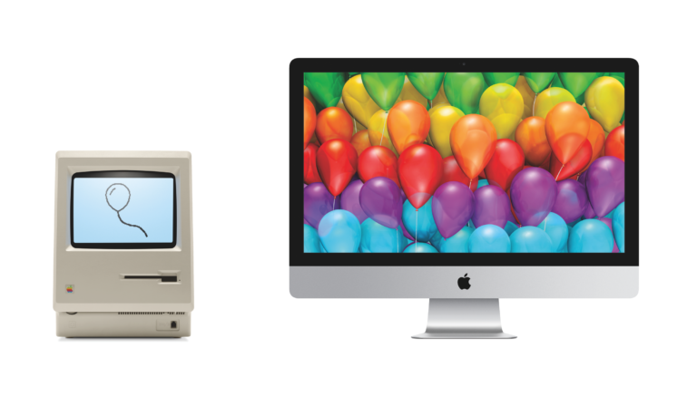 30 Jahre Macintosh.