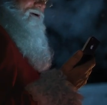 Santa Claus - iPhone 4S und Siri