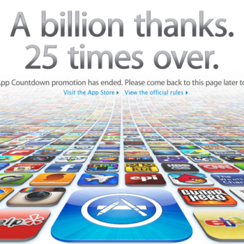 25 Milliarden Downloads im App Store