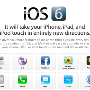 iOS 6 Vorschau