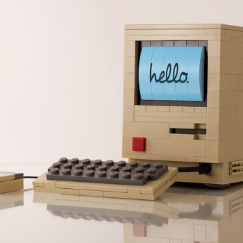 Hello Apple Macintosh by Chris McVeigh