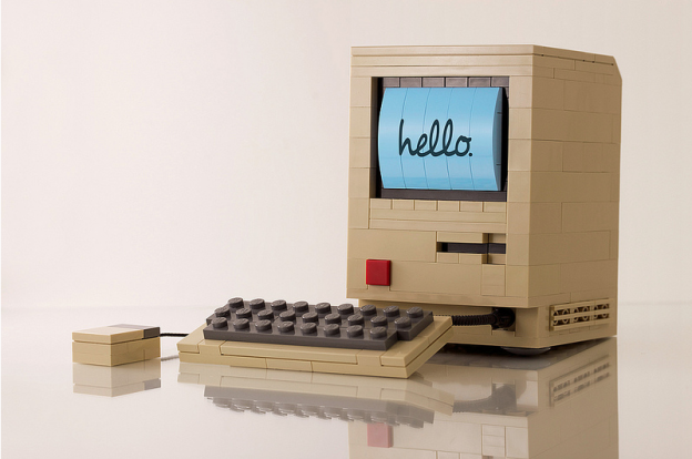 Hello Apple Macintosh by Chris McVeigh
