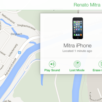 Find my iPhone Detail
