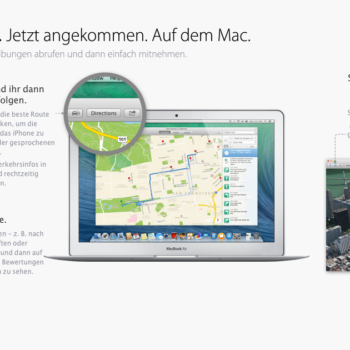 OS X Mavericks - Karten