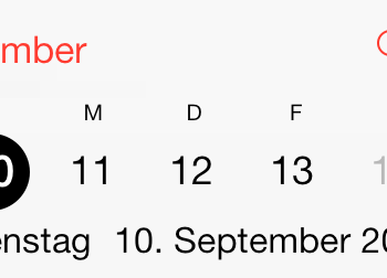 iPhone 5S am 10. September 2013