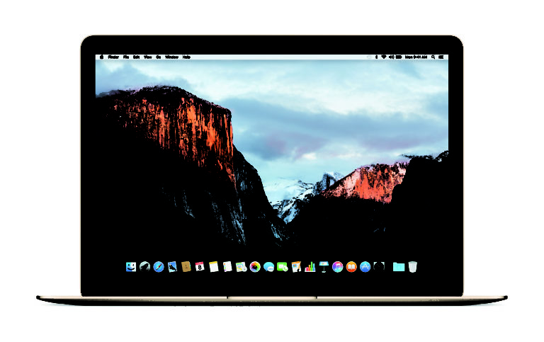 MacBook El Capitan Homescreen