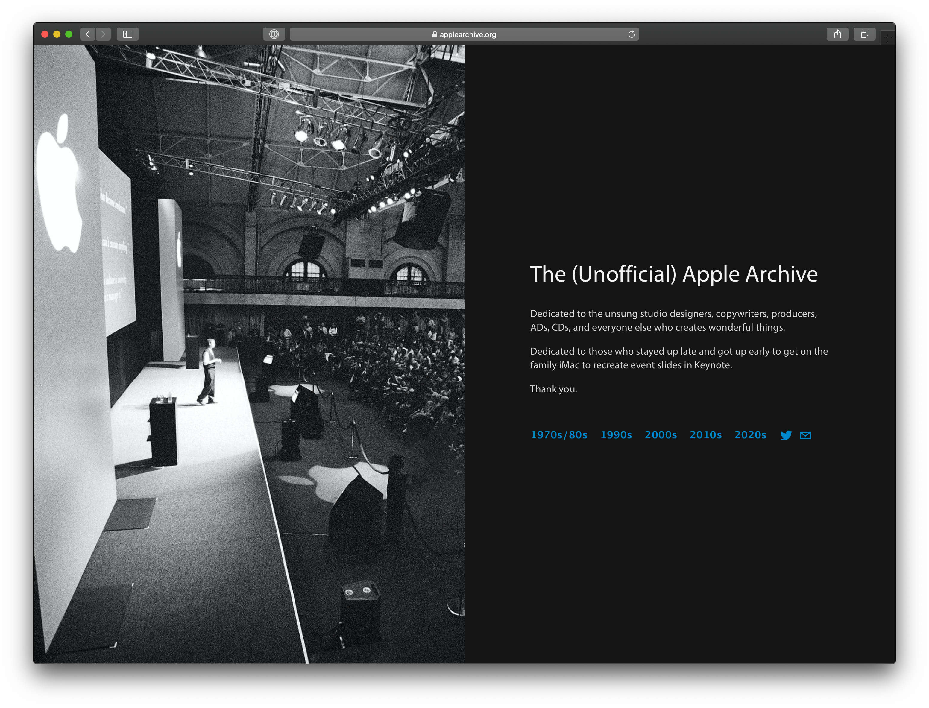 Das Apple Archiv