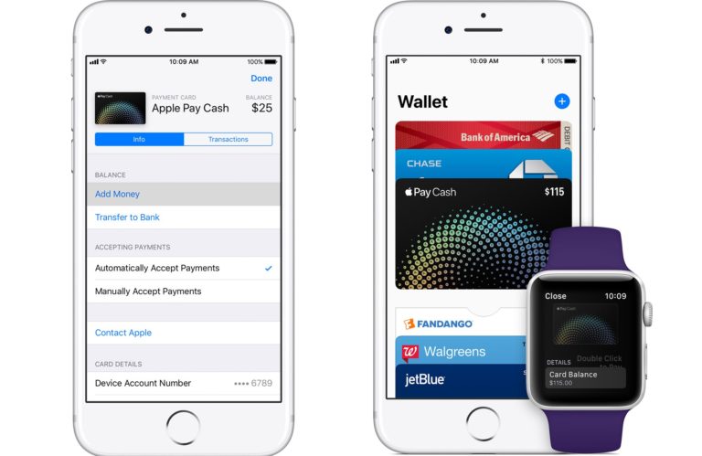 iPhone 8 mit Apple Pay Cash