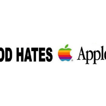 Gott hasst Apple.