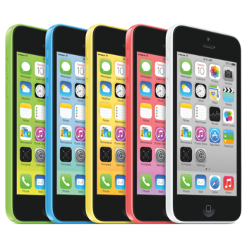 iPhone 5C in 5 Farben