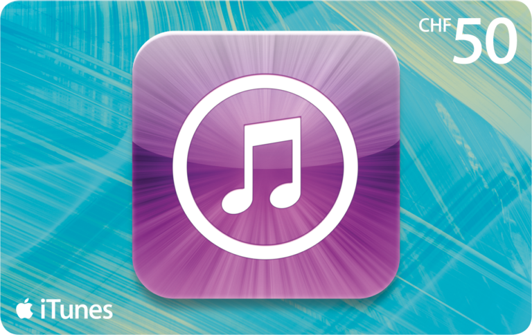 CHF 50 iTunes-Geschenkkarte