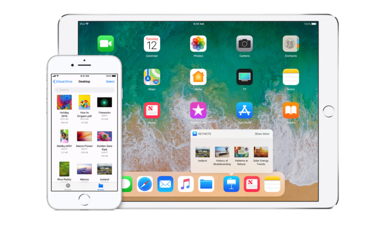 iOS 11 auf iPad und iPhone