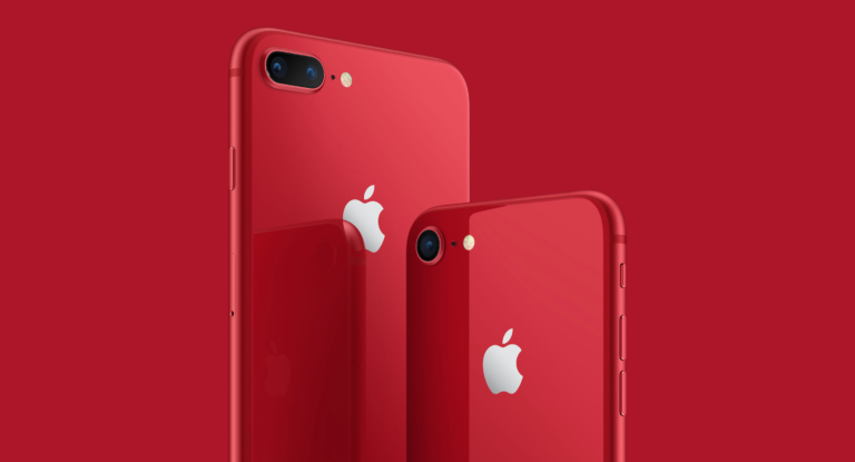 iPhone 8 und iPhone 8 Plus als (PRODUCT)RED bei Apple