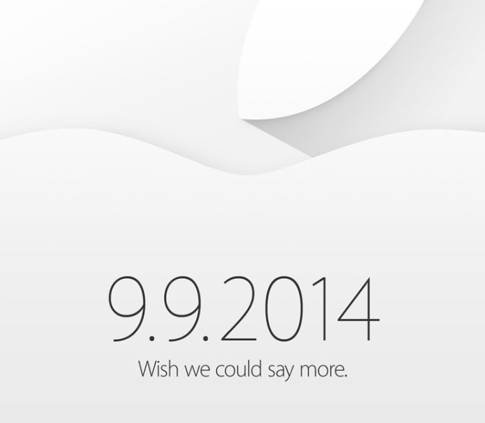 iPhone 6 Event - Wish we could say more.