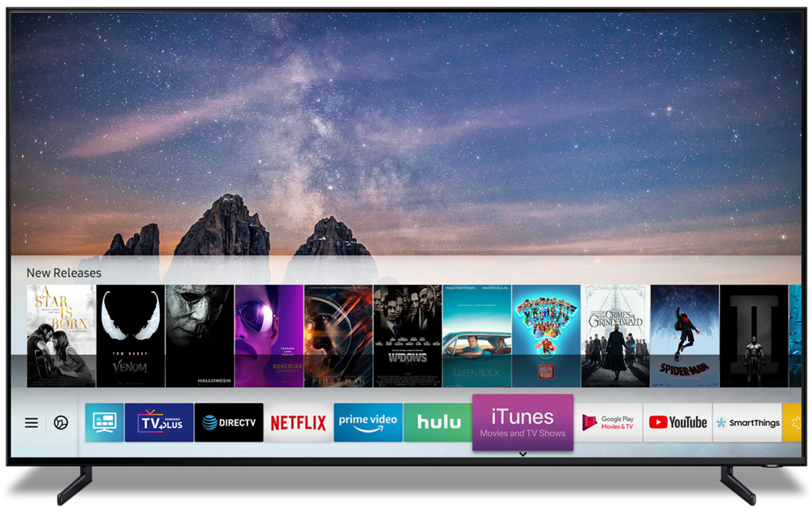 iTunes auf Samsung Smart TV