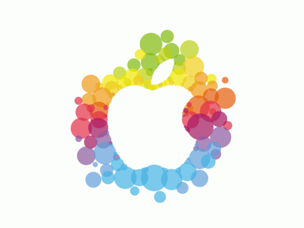 Bubble Logo Apple